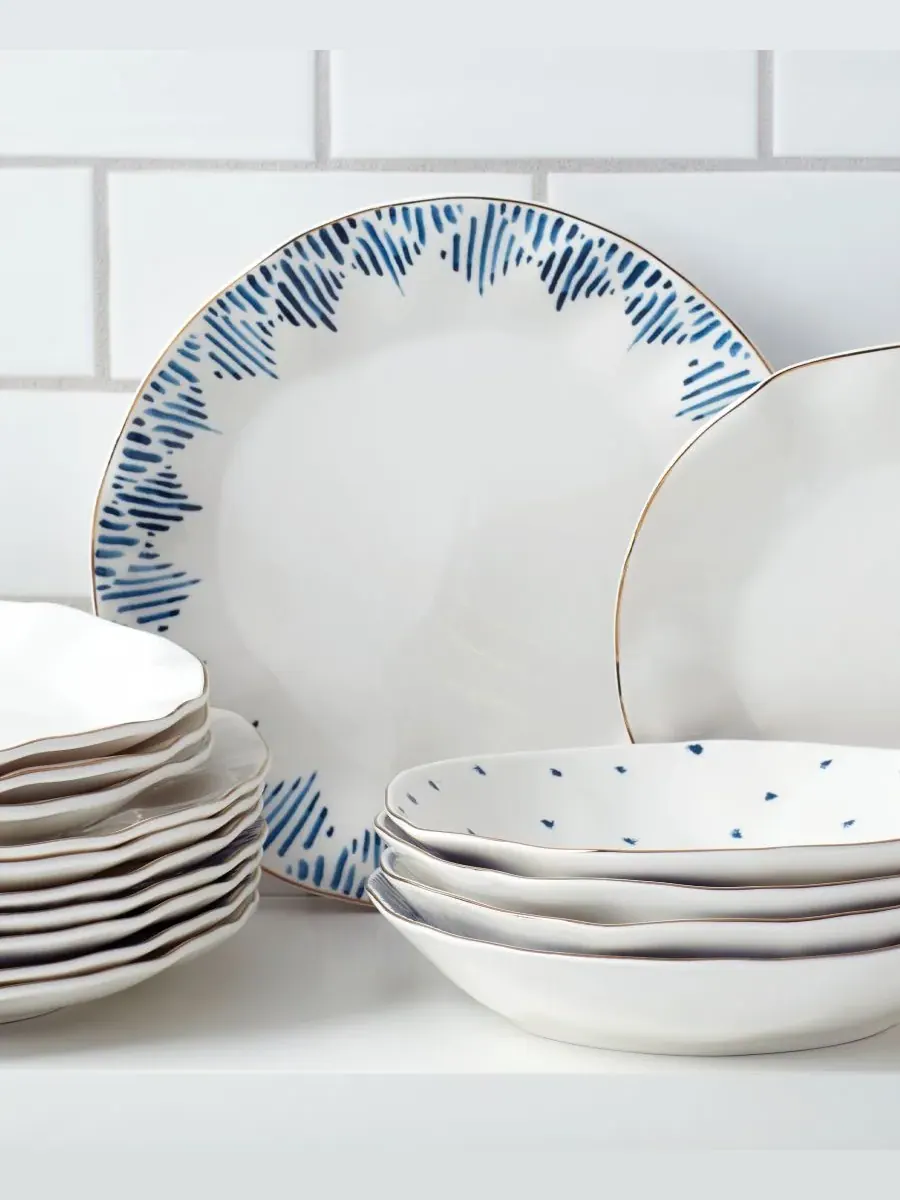 Коллекция посуды Blue Bay Lenox — изображение 2 из 3, синий