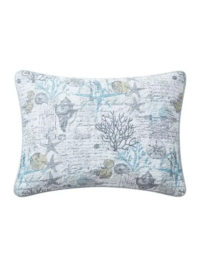Коллекция двусторонних одеял Beach Bliss Tommy Bahama Home — изображение 9 из 13, серый