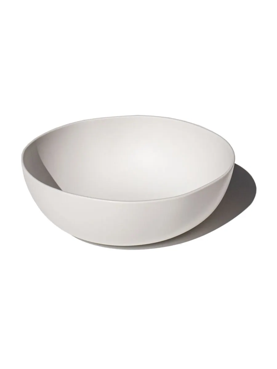 Набор из 6 мисок Natureone Craft Coupe Bowls, 7,1 дюйма, с мягким матовым покрытием, объем 37 — изображение 2 из 2, белый