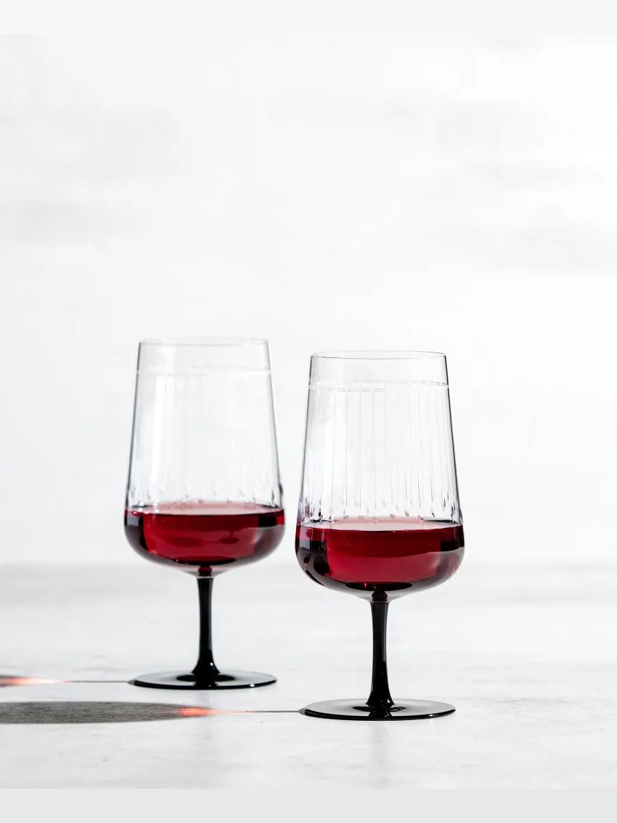 Набор из 2 бутылок изысканного каберне ручной работы объемом 493 мл Zwiesel Glas — изображение 3 из 5, прозрачный
