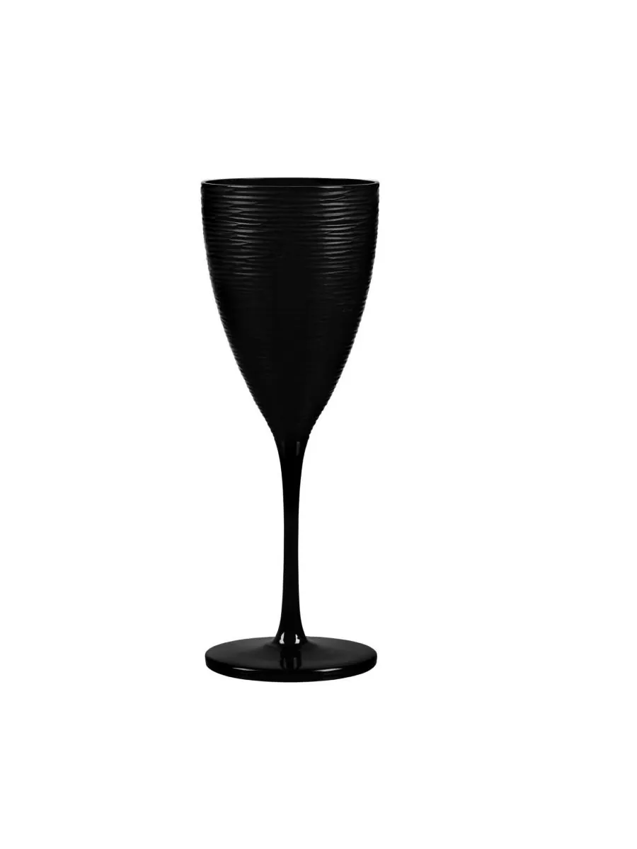 Набор из 4 бокалов для вина Artisan объемом 7,5 унций Qualia Glass — изображение 2 из 3, черный