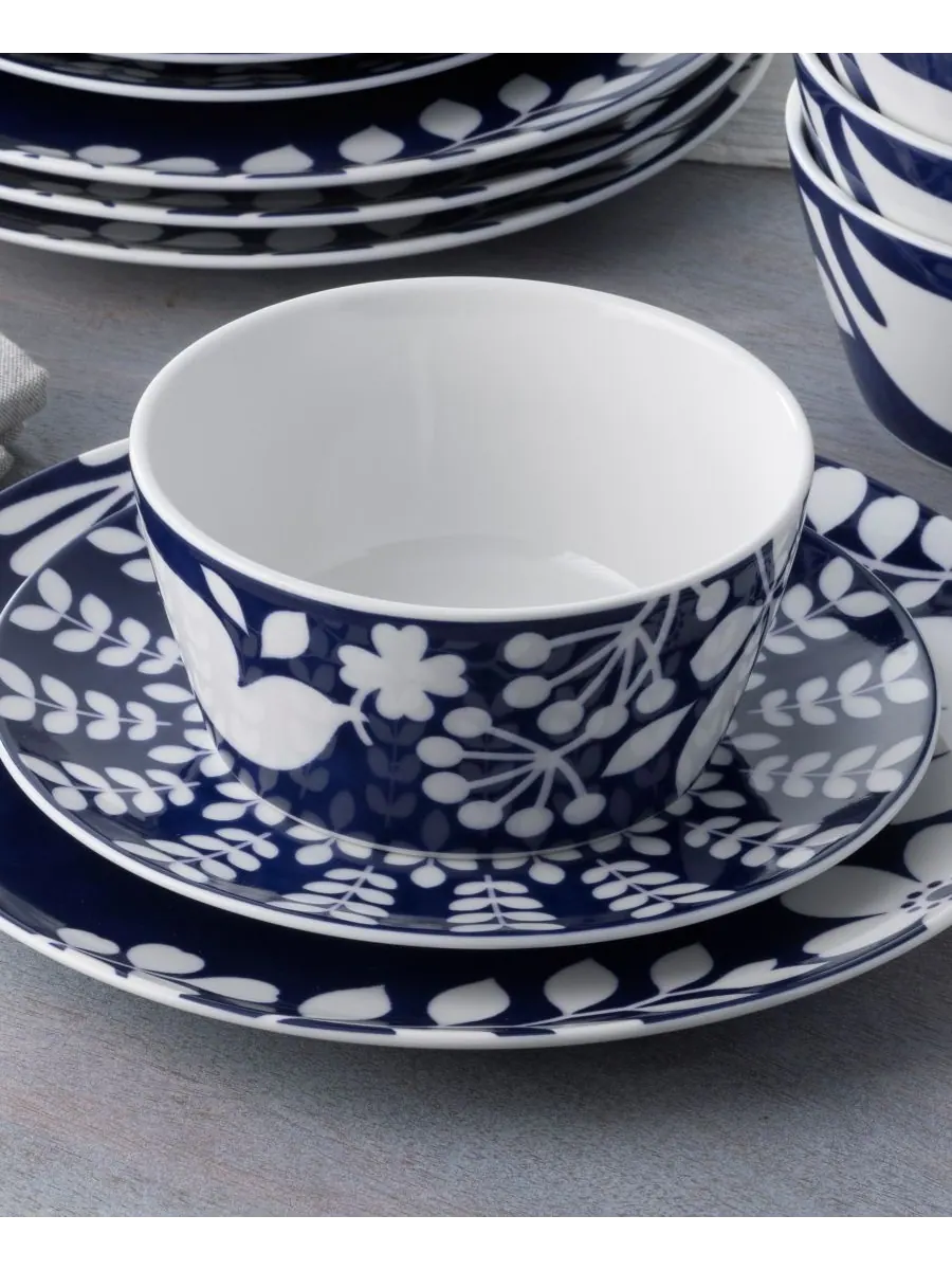 Набор посуды Bluefjord из 12 предметов, на 4 персоны Noritake — изображение 9 из 9, синий