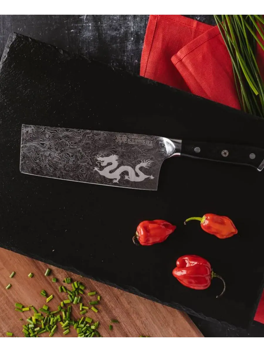 Нож-тесак Kiyoshi 17 см Cuisine::Pro — изображение 3 из 3, нет цвета