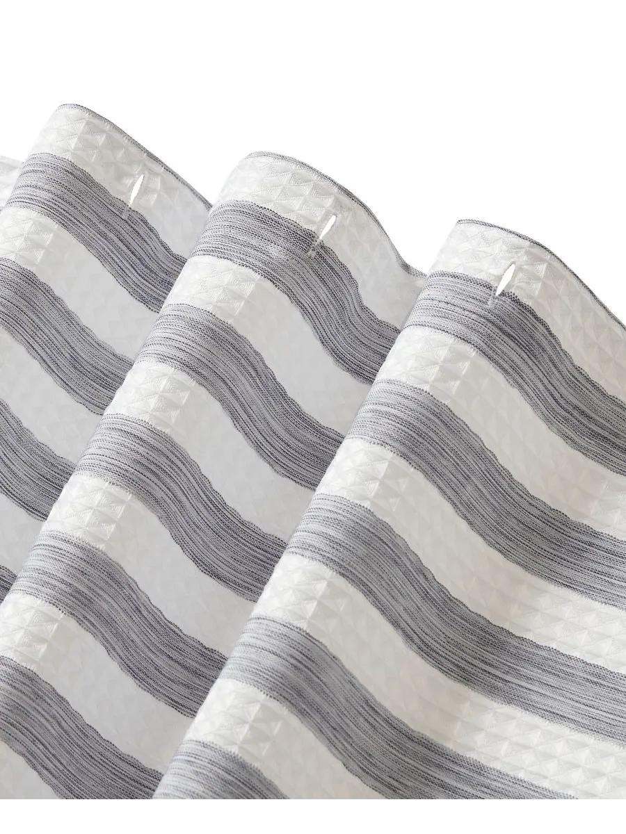Шторка для душа Ariana Ombre Waffle, 72" x 72" Madison Park — изображение 5 из 9, синий