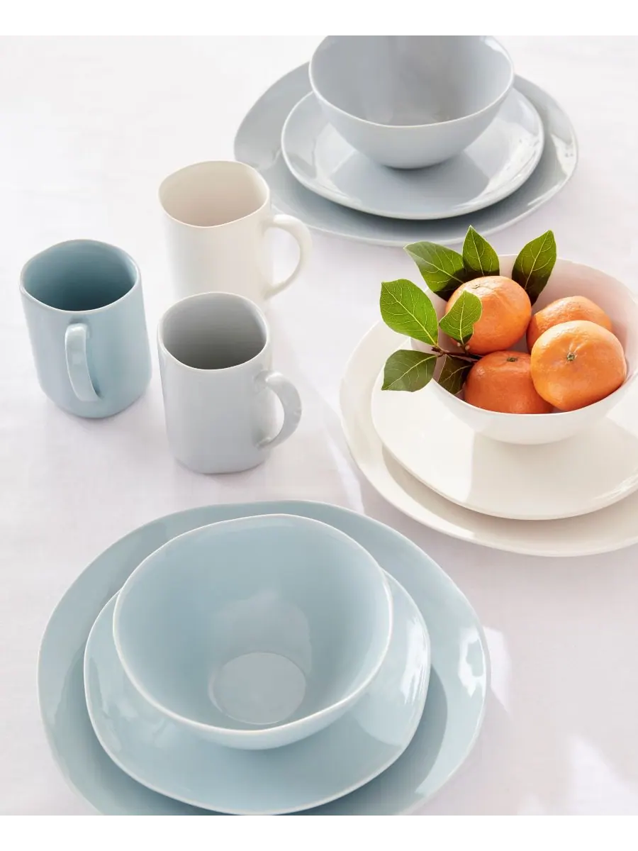 Набор посуды Sophie Conran Arbor из 4 предметов Portmeirion — изображение 4 из 4, серый