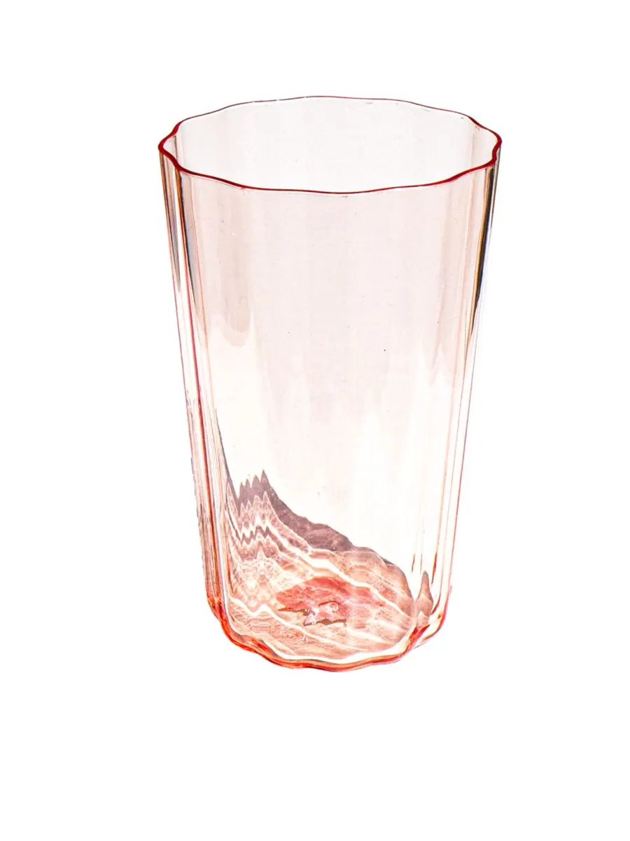 Набор из 6 бокалов для коктейля "Double Old Fashioned" от Vines Etch Abode Homewares — изображение 2 из 3, розовый