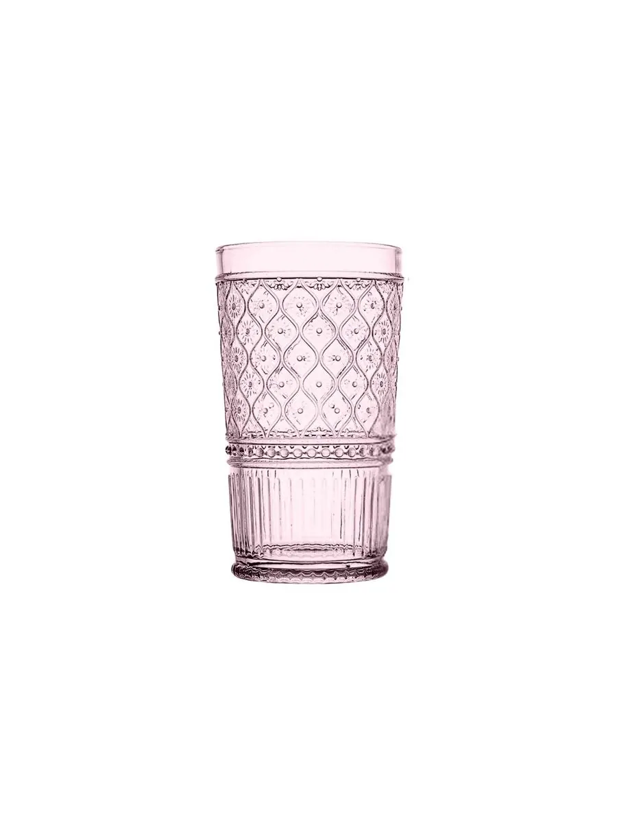 Стаканчики Claro Highball, набор из 4 шт Godinger — изображение 2 из 3, розовый