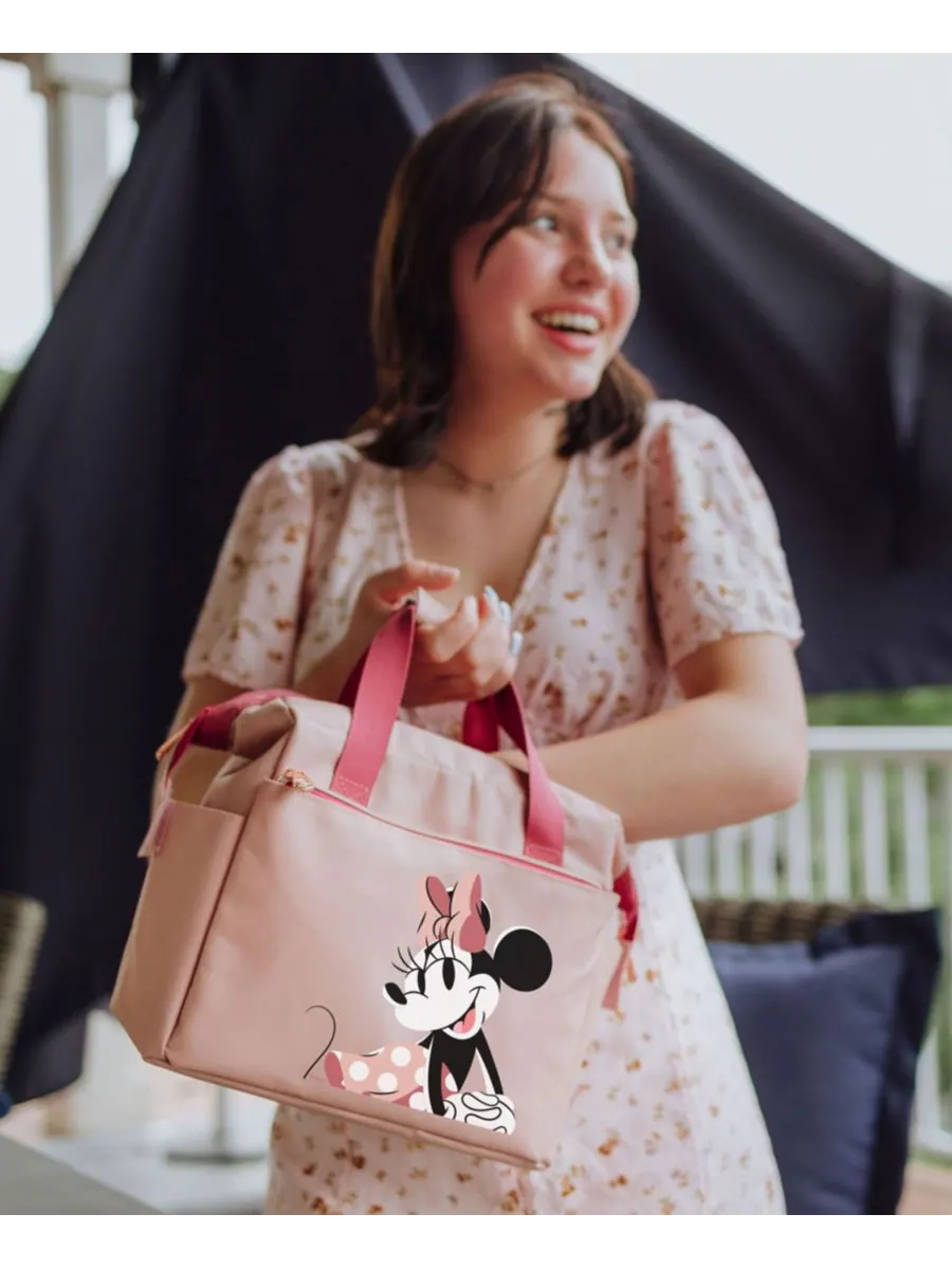 Сумка-холодильник для обеда Disney Minnie Mouse On Go Oniva — изображение 3 из 6, розовый