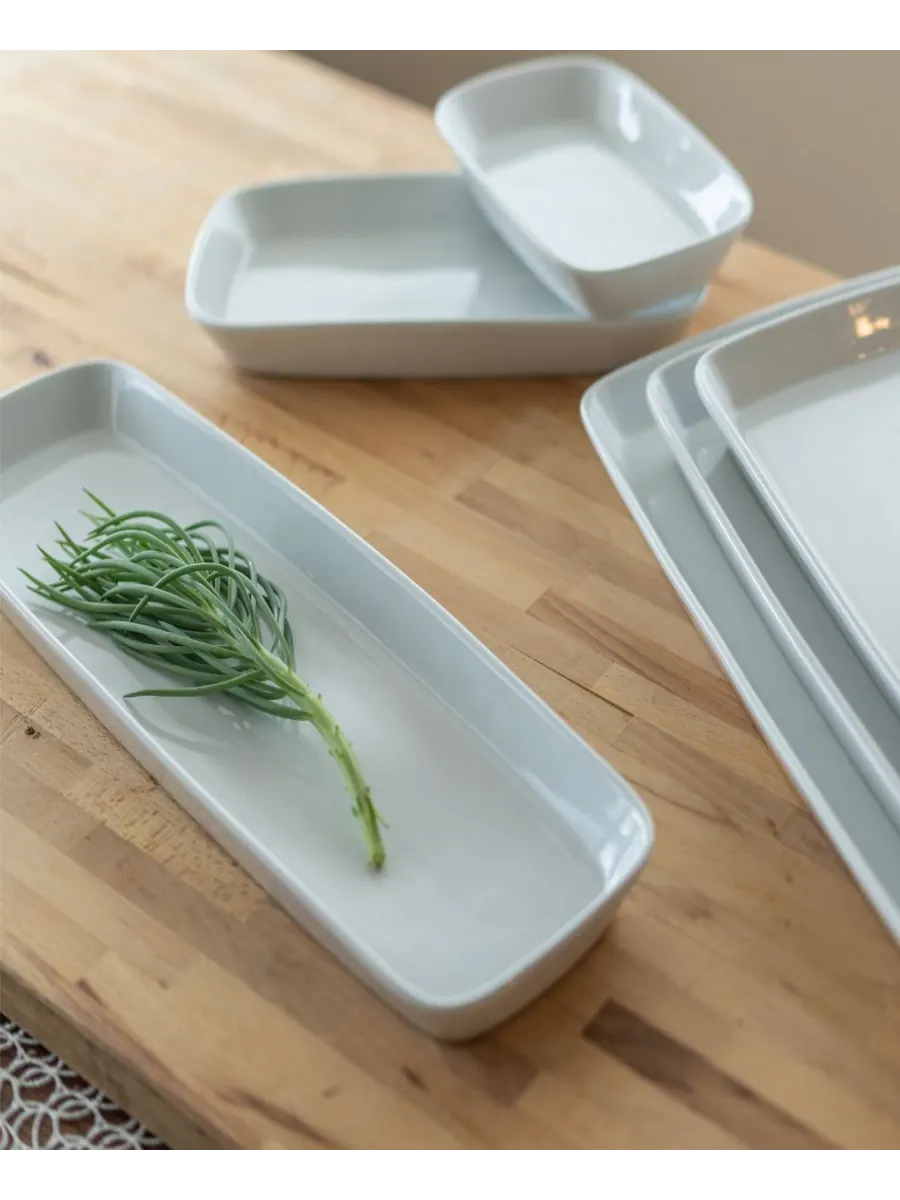 Прямоугольные блюда, набор из 2 штук BIA Cordon Bleu — изображение 2 из 4, белый