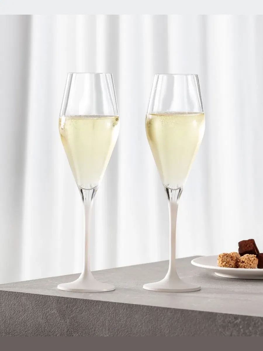 Набор из двух бокалов для тостов Manufacture Rock Couples Villeroy & Boch — изображение 4 из 5, черный белый