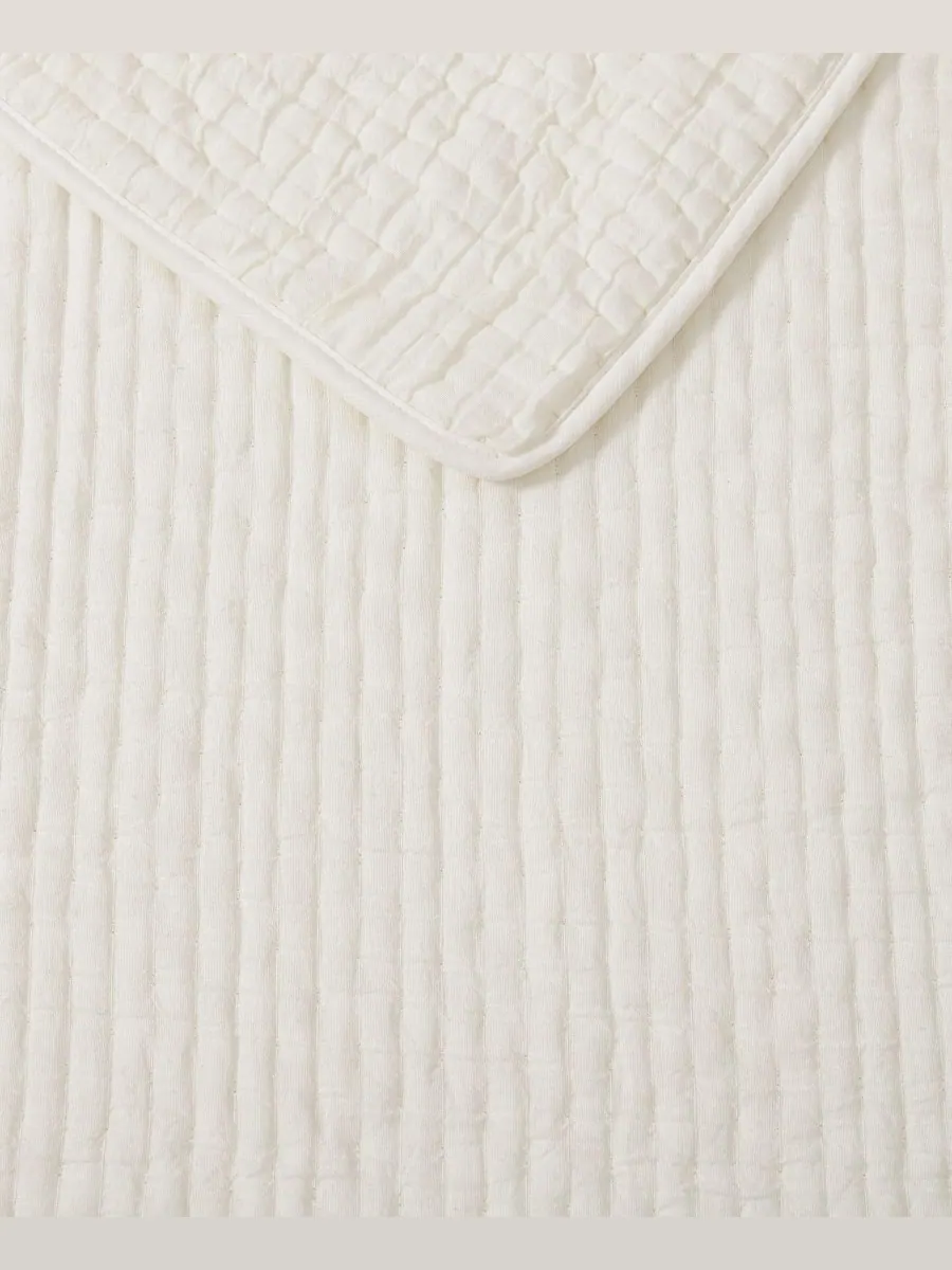 Одеяло Tommy Bahama Ventura Matelassé, King Tommy Bahama Home, Ivory, King — изображение 4 из 8, белый