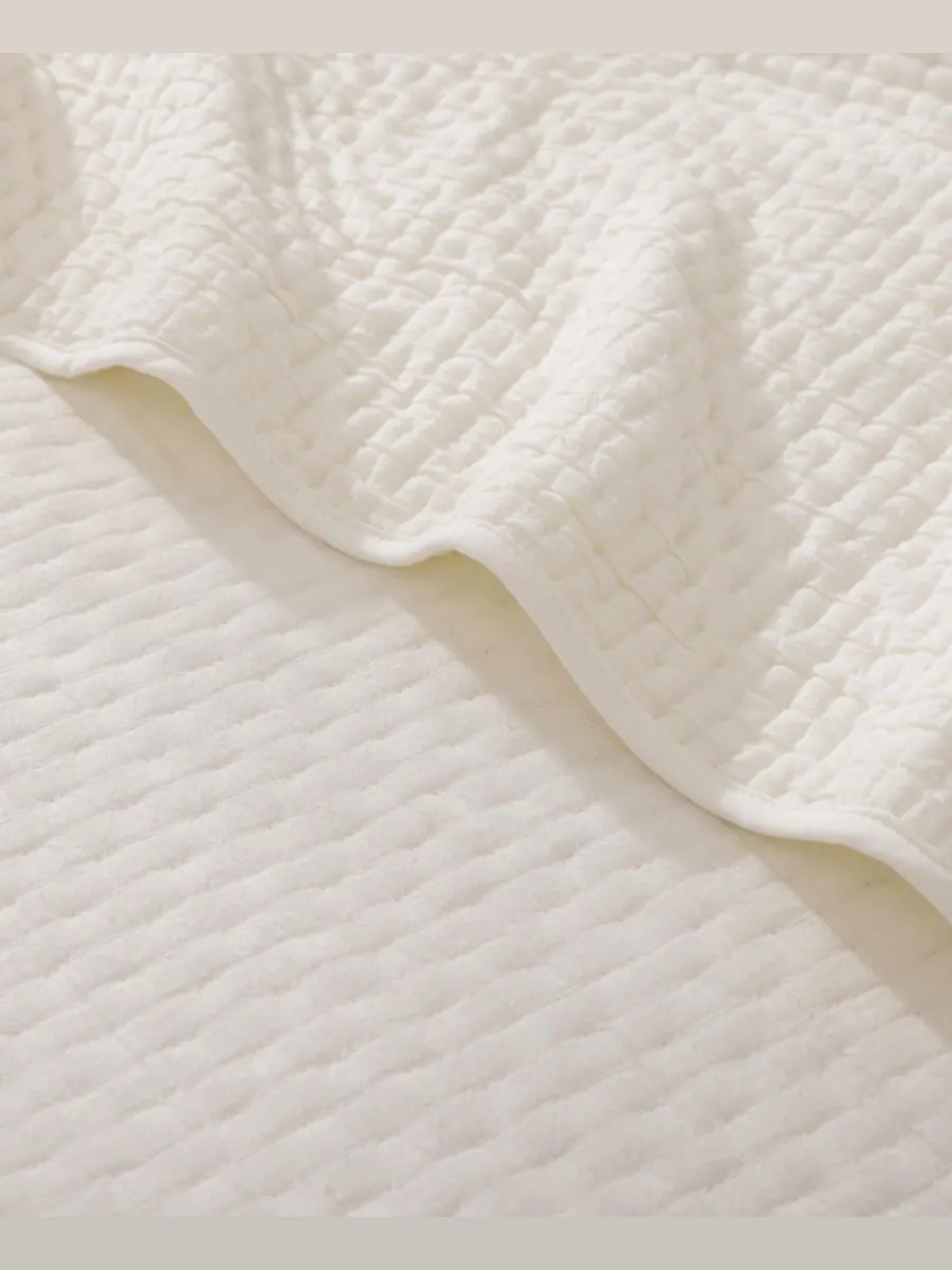 Одеяло Tommy Bahama Ventura Matelassé, King Tommy Bahama Home, Ivory, King — изображение 5 из 8, белый