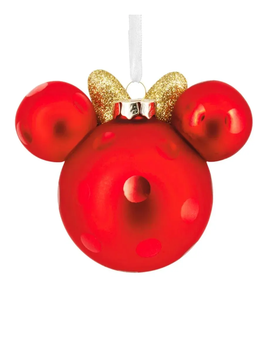 Елочная игрушка Disney Minnie Mouse Ears Icon Hallmark — изображение 2 из 4, мульти