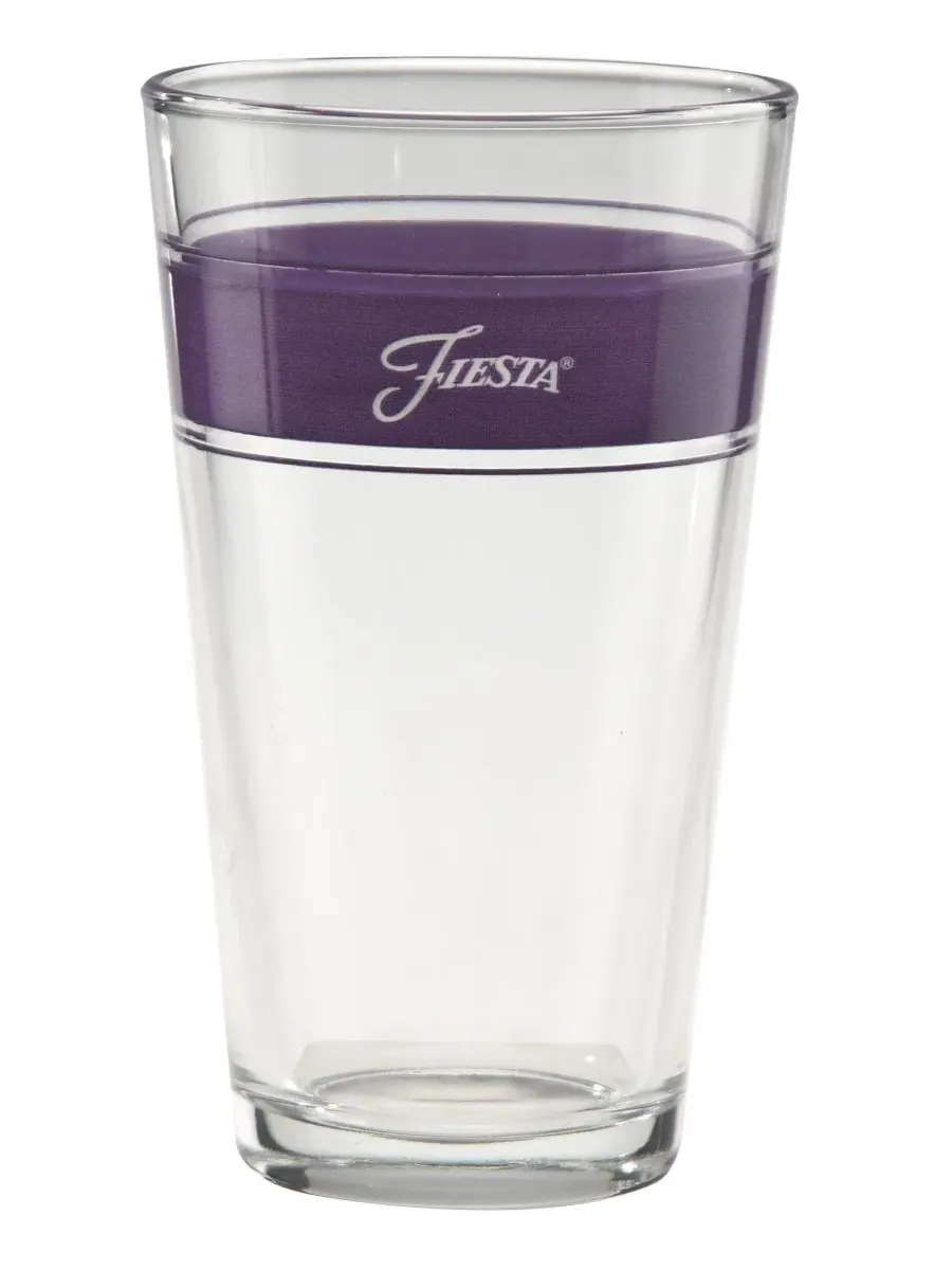 Набор из 6 стаканов Tapered Cooler Lavender Frame Fiesta — изображение 2 из 3, фиолетовый