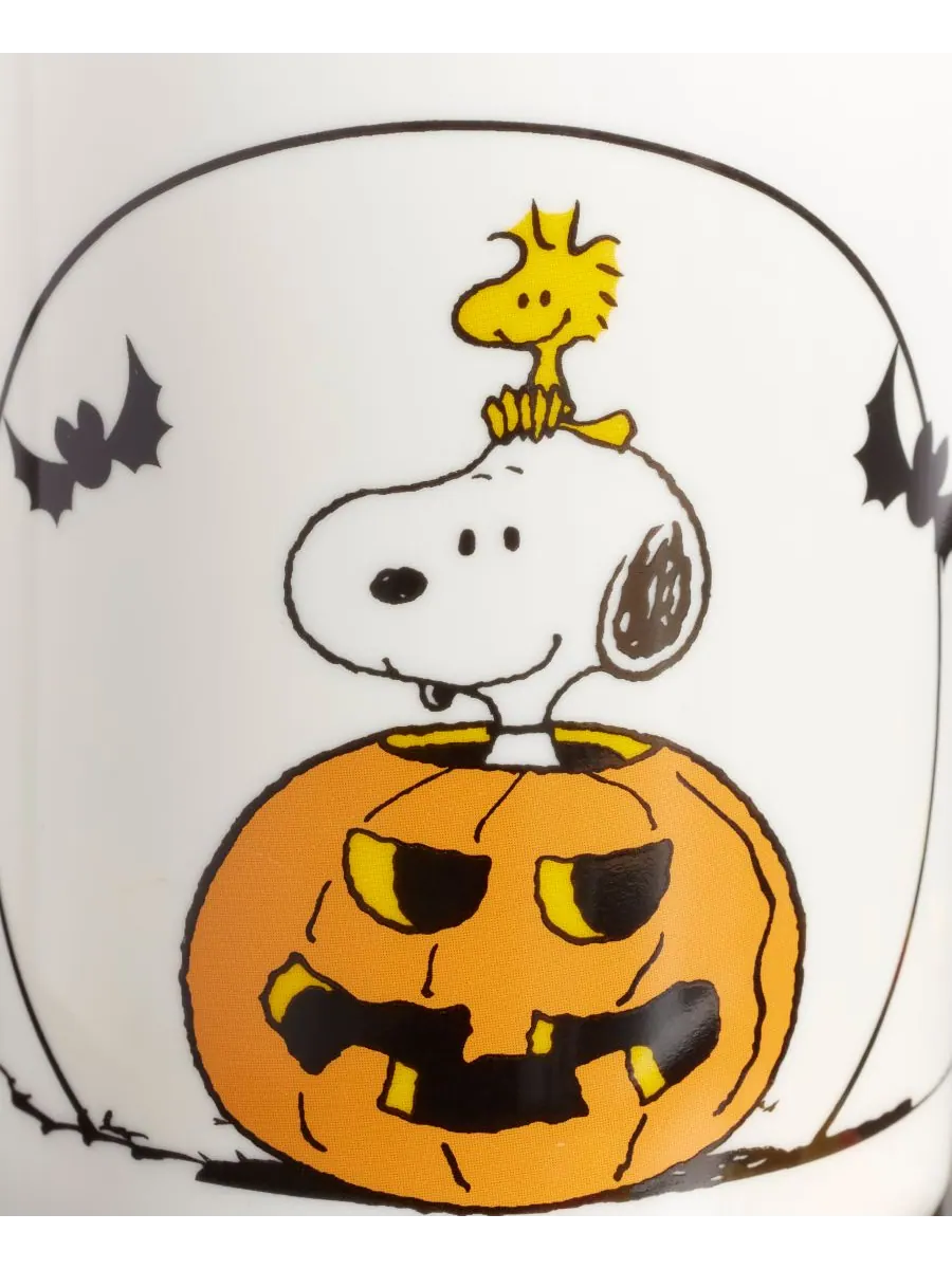 Набор из 4 кружек с изображением мультфильма «Peanuts: Великая тыква» Lenox — изображение 8 из 8, белый