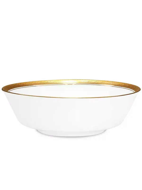 Круглая овощная чаша Crestwood Gold Noritake — изображение 1 из 2, золото