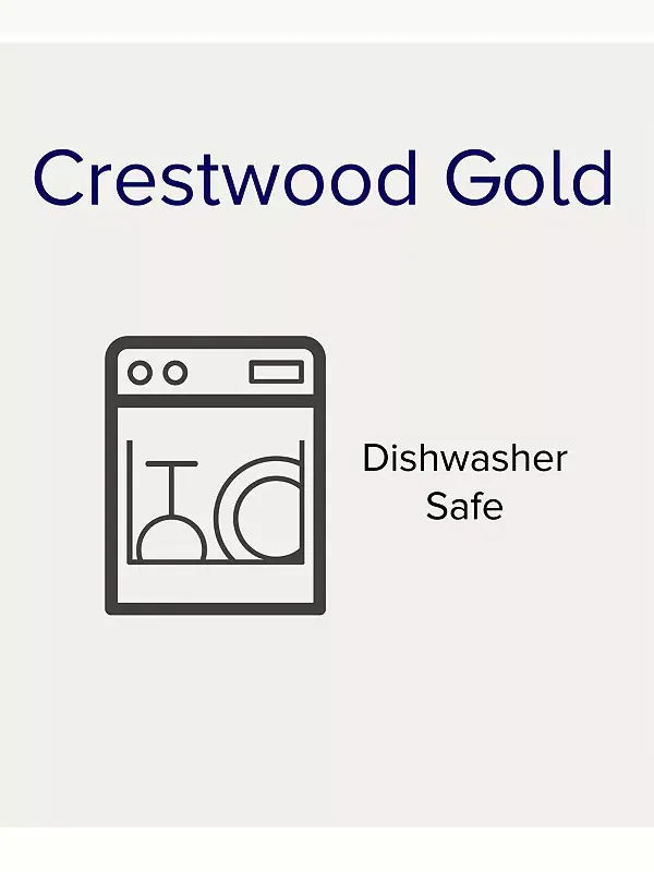 Круглая овощная чаша Crestwood Gold Noritake — изображение 2 из 2, золото