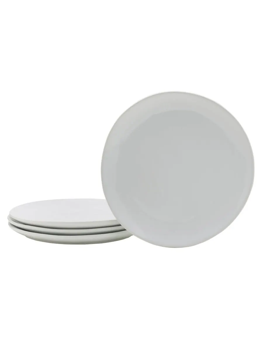 Набор из 4 салатных тарелок Everyday Whiteware Fitz and Floyd — белый
