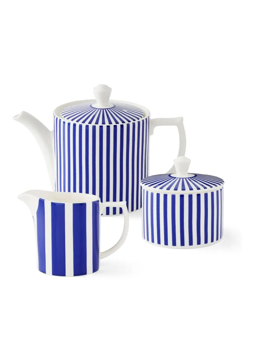 Spode Синий итальянский набор для сервировки чая Steccato — изображение 1 из 5