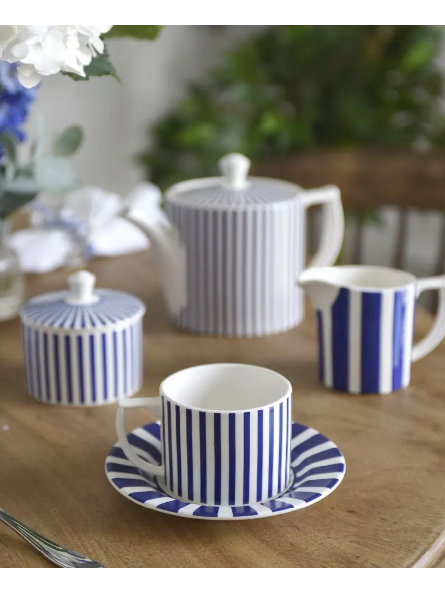 Spode Синий итальянский набор для сервировки чая Steccato — изображение 2 из 5