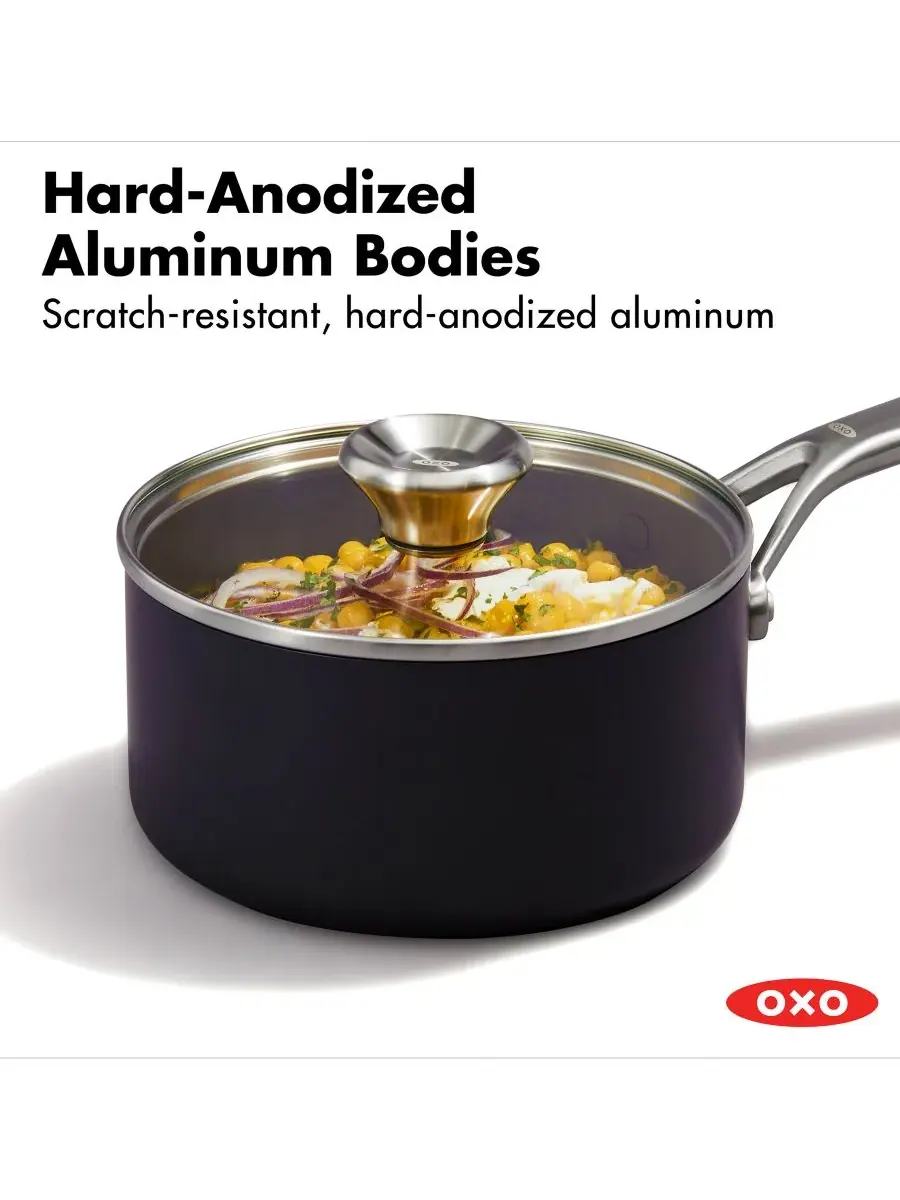 Профессиональный набор из 4 керамических кастрюль HA Oxo — изображение 5 из 8, нет цвета