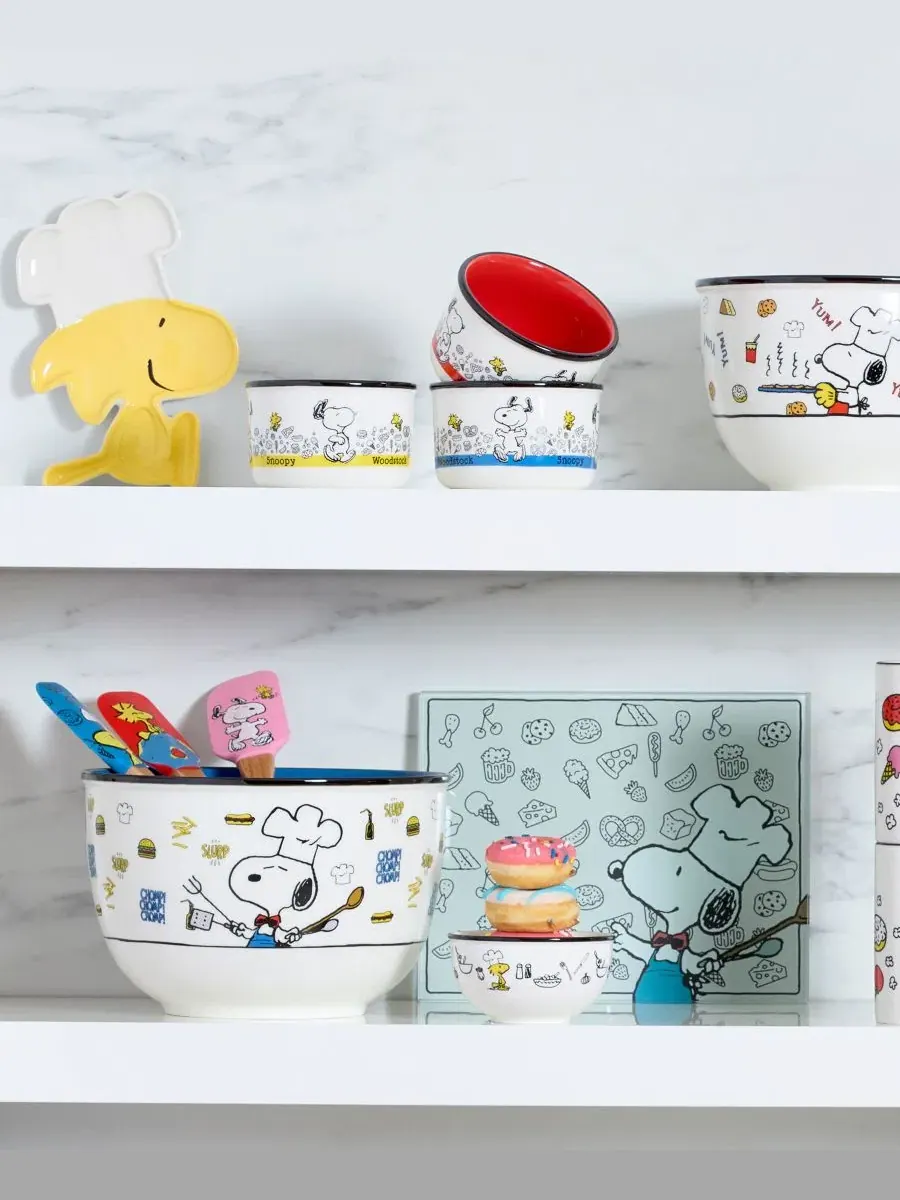 Фарфоровая подставка для ложки «Шеф-повар Снупи» Lenox — изображение 3 из 3, мульти