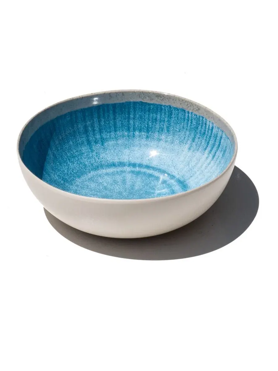 Набор пиал из меламина Coastal Reactive, 6 шт Abode Homewares — изображение 2 из 4, синий
