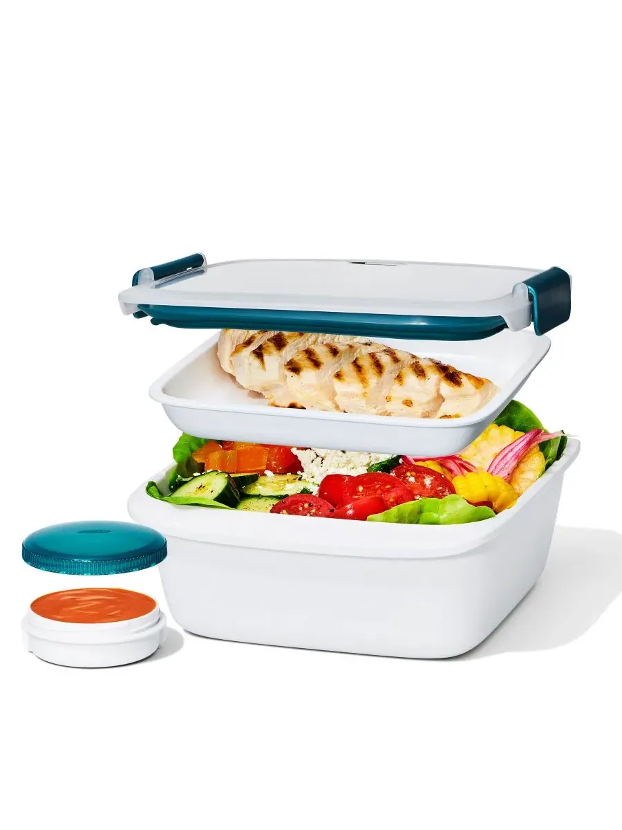 Набор из 10 контейнеров для хранения продуктов Prep & Go Oxo — изображение 3 из 10, нет цвета