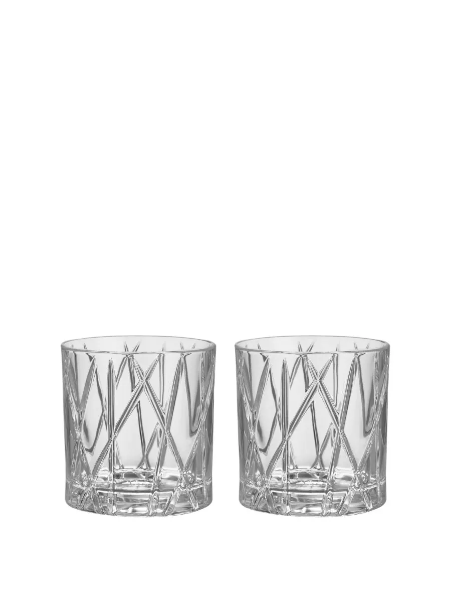 Набор барной посуды City Old Fashioned, 2 шт Orrefors — изображение 1 из 5, прозрачный