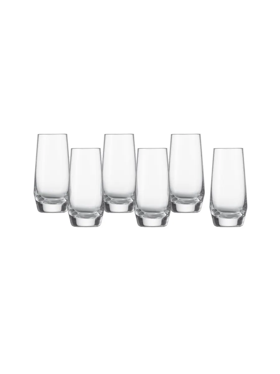 Набор из 6 рюмок Pure Shot Glass объемом 3,2 унции Zwiesel Glas — изображение 4 из 6, прозрачный