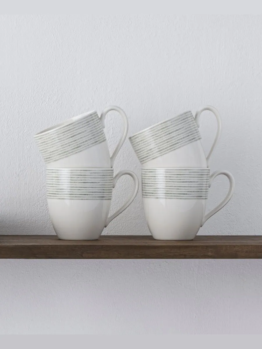 Набор из 4 кружек «Гамак» Noritake — изображение 7 из 10, зеленый