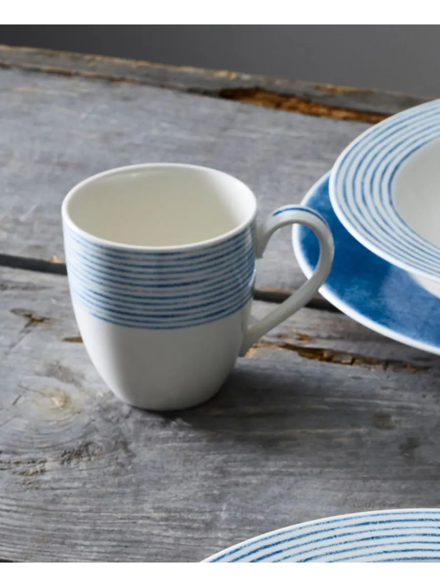 Набор из 4 кружек «Гамак» Noritake — изображение 2 из 10, синий