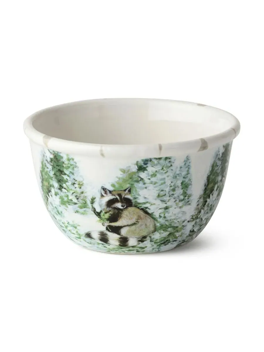 Набор из 4 пиал Winter Cabin Ice Cream Bowls Certified International — изображение 2 из 5, мульти