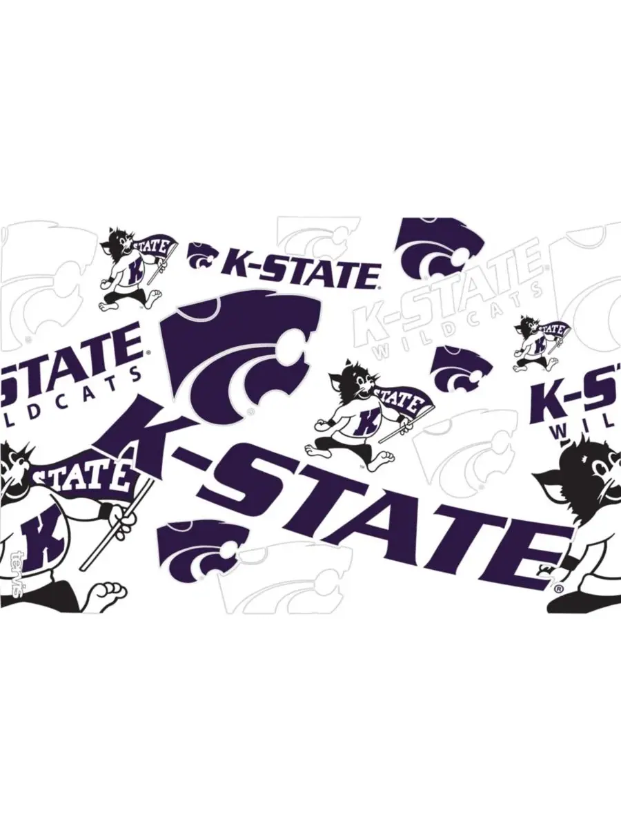 Набор из 4 стаканов Tervis с эмблемой Kansas State Wildcats, 16 унций, Kansas State Wildcats — изображение 5 из 5, нет цвета
