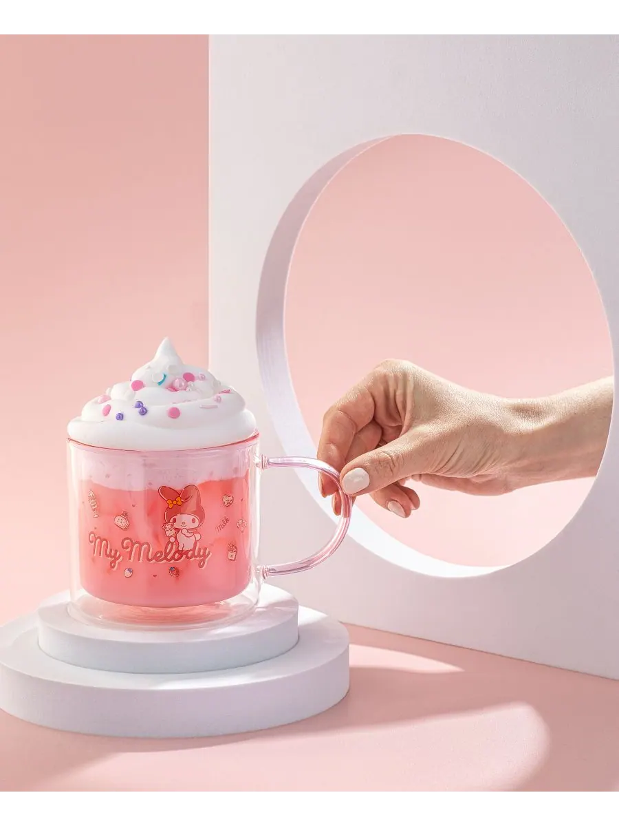 Кружка для кофе Sanrio My Melody с двойными стенками JoyJolt — изображение 6 из 9, мульти