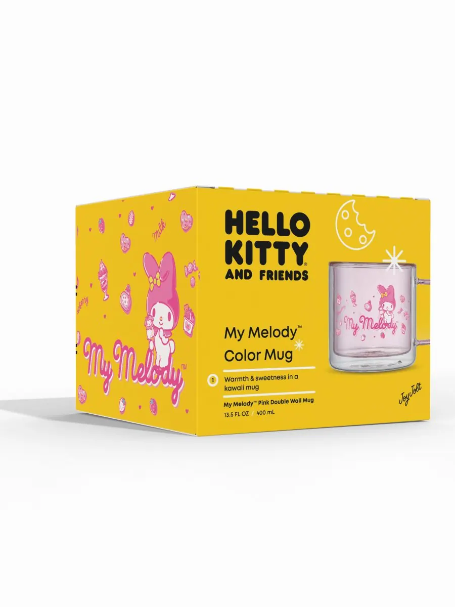 Кружка для кофе Sanrio My Melody с двойными стенками JoyJolt — изображение 9 из 9, мульти