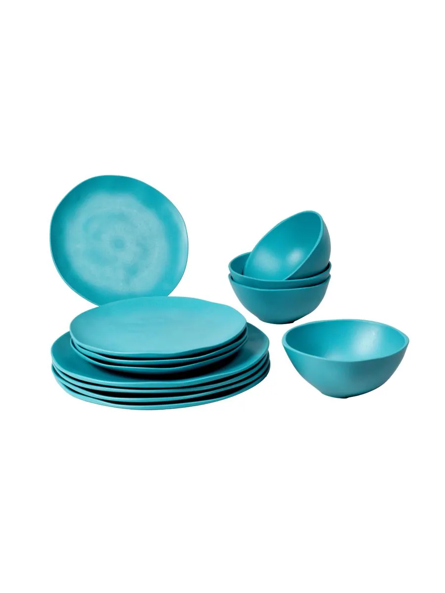 Набор посуды Coupe Wheat из 12 предметов, на 4 персоны Abode Homewares