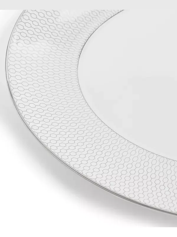 Овальное сервировочное блюдо Gio Platinum, 13 дюймов Wedgwood — изображение 3 из 3, мульти