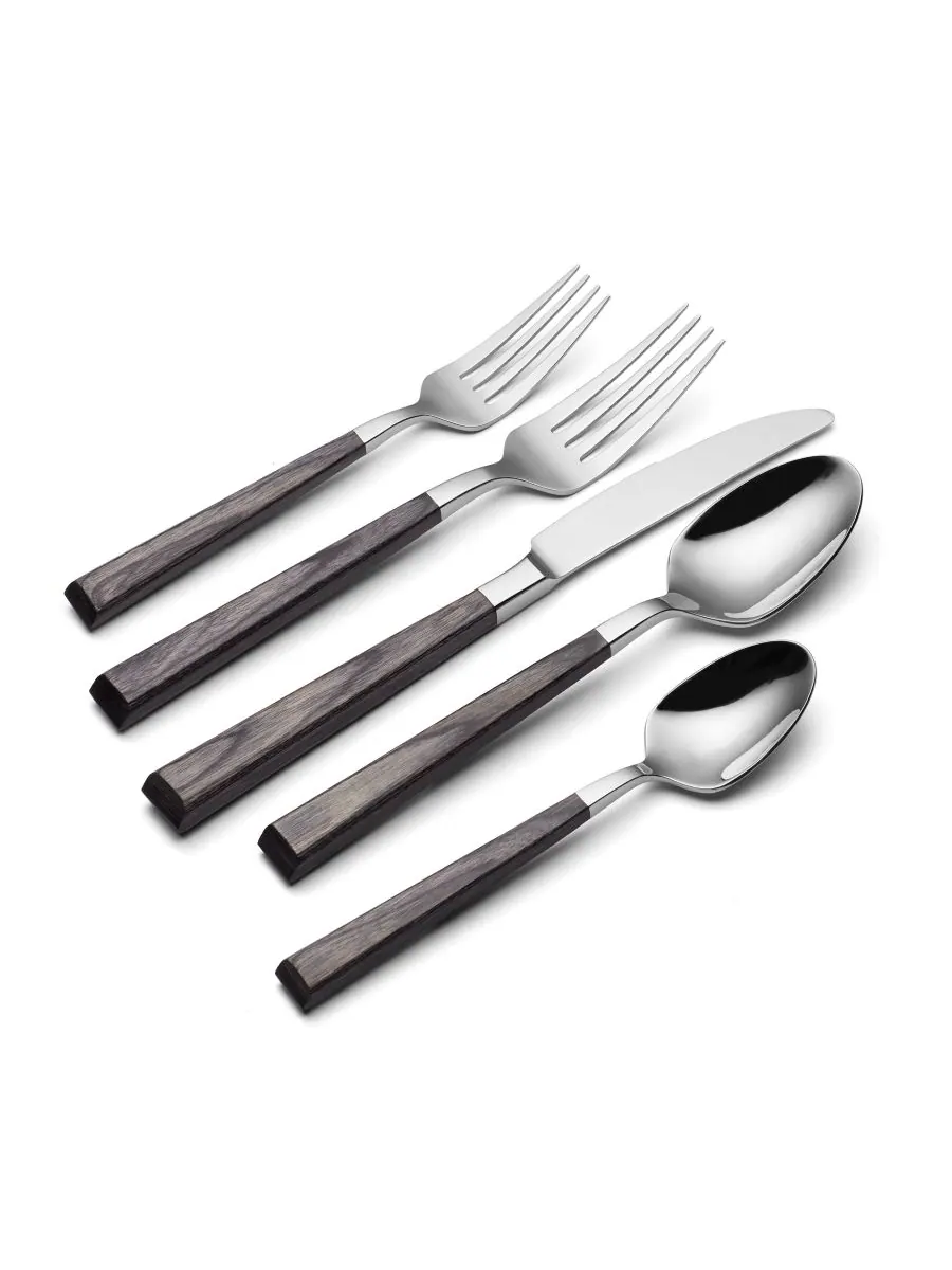 Набор столовых приборов Coronado Charcoal из 5 предметов для повседневного использования, на 1 — изображение 2 из 3