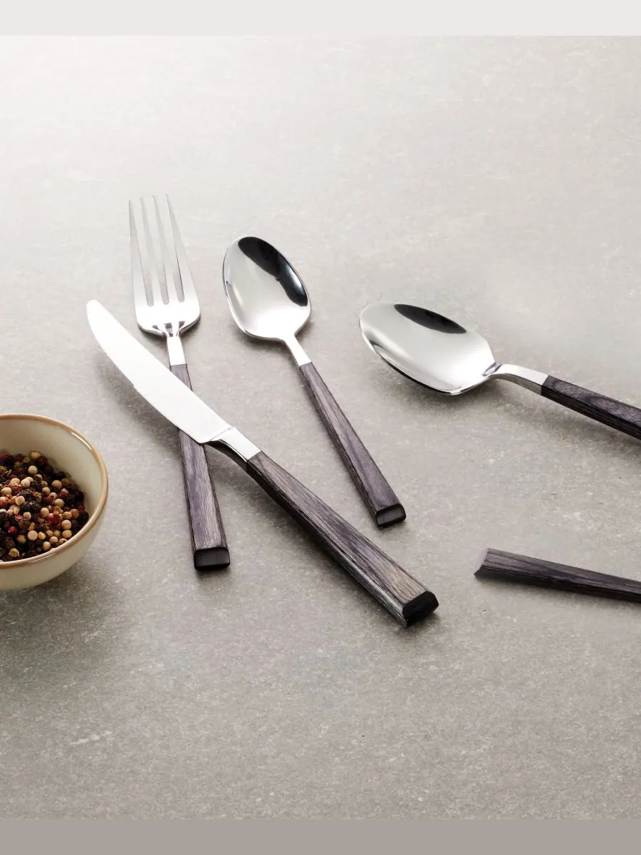 Набор столовых приборов Coronado Charcoal из 5 предметов для повседневного использования, на 1 — изображение 3 из 3
