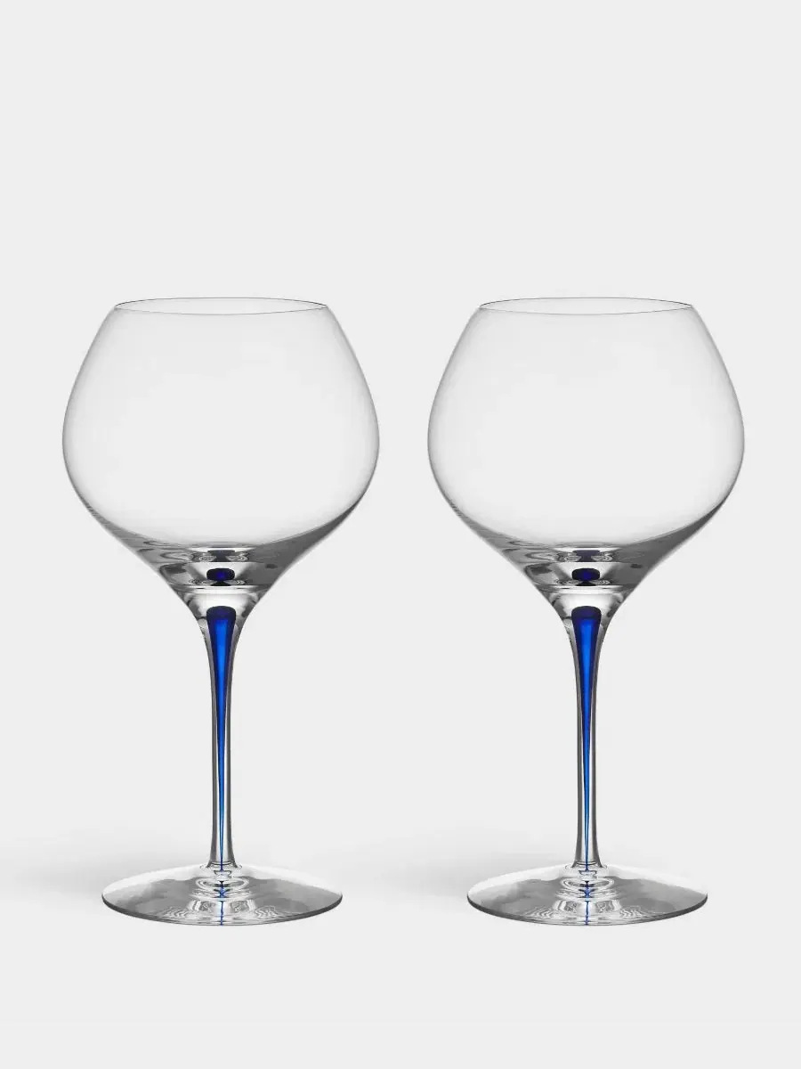 Набор из 2 бокалов Intermezzo Blue Bouquet Orrefors — изображение 2 из 5, нет цвета