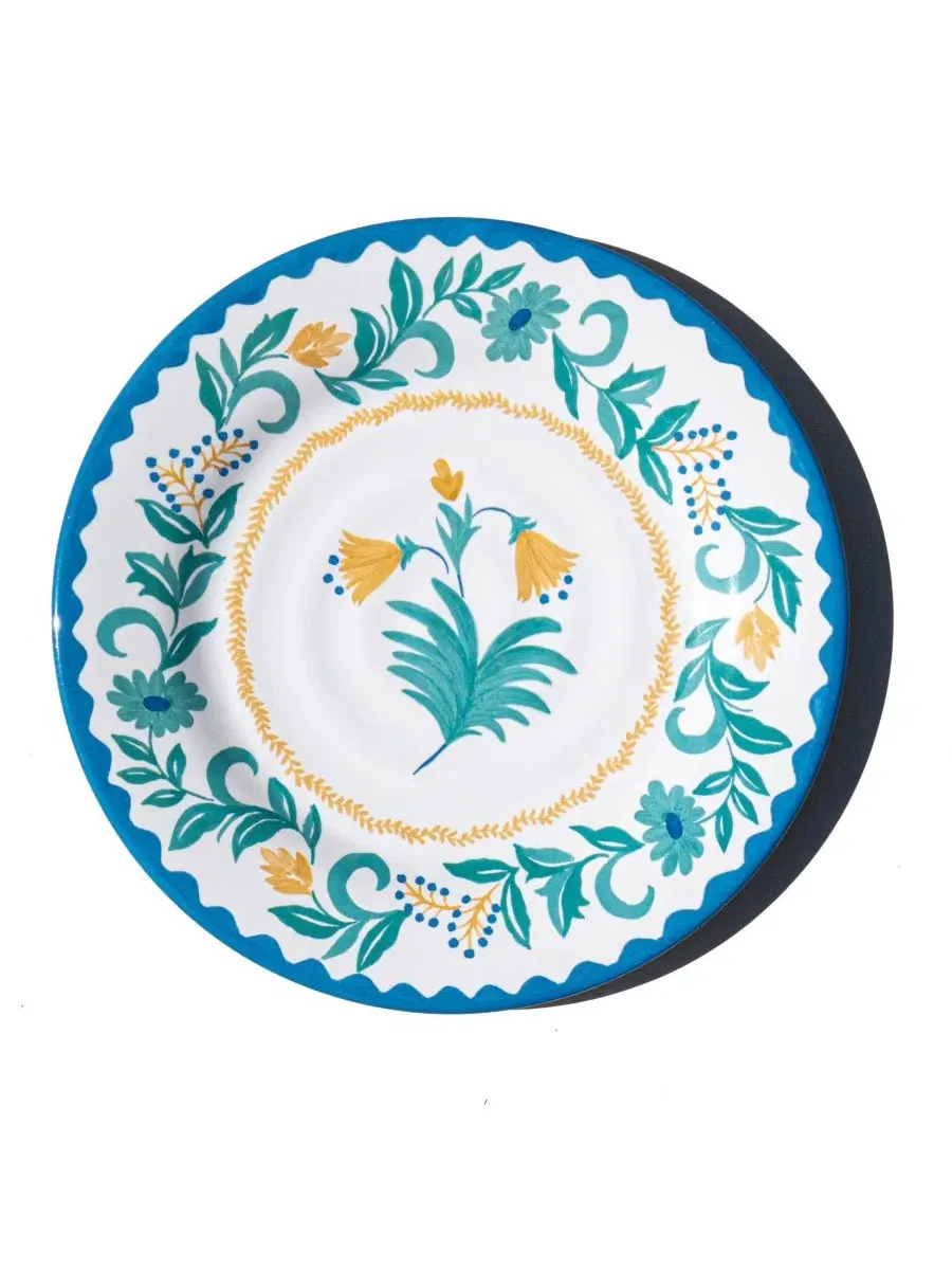 Набор салатных тарелок Montelupo NewWave Melamine, 6 шт. Abode Homewares — изображение 2 из 5, мульти