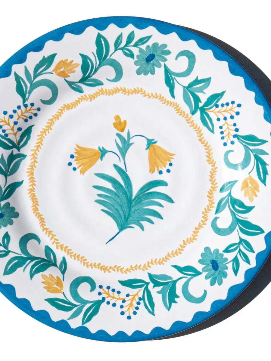 Набор салатных тарелок Montelupo NewWave Melamine, 6 шт. Abode Homewares — изображение 3 из 5, мульти