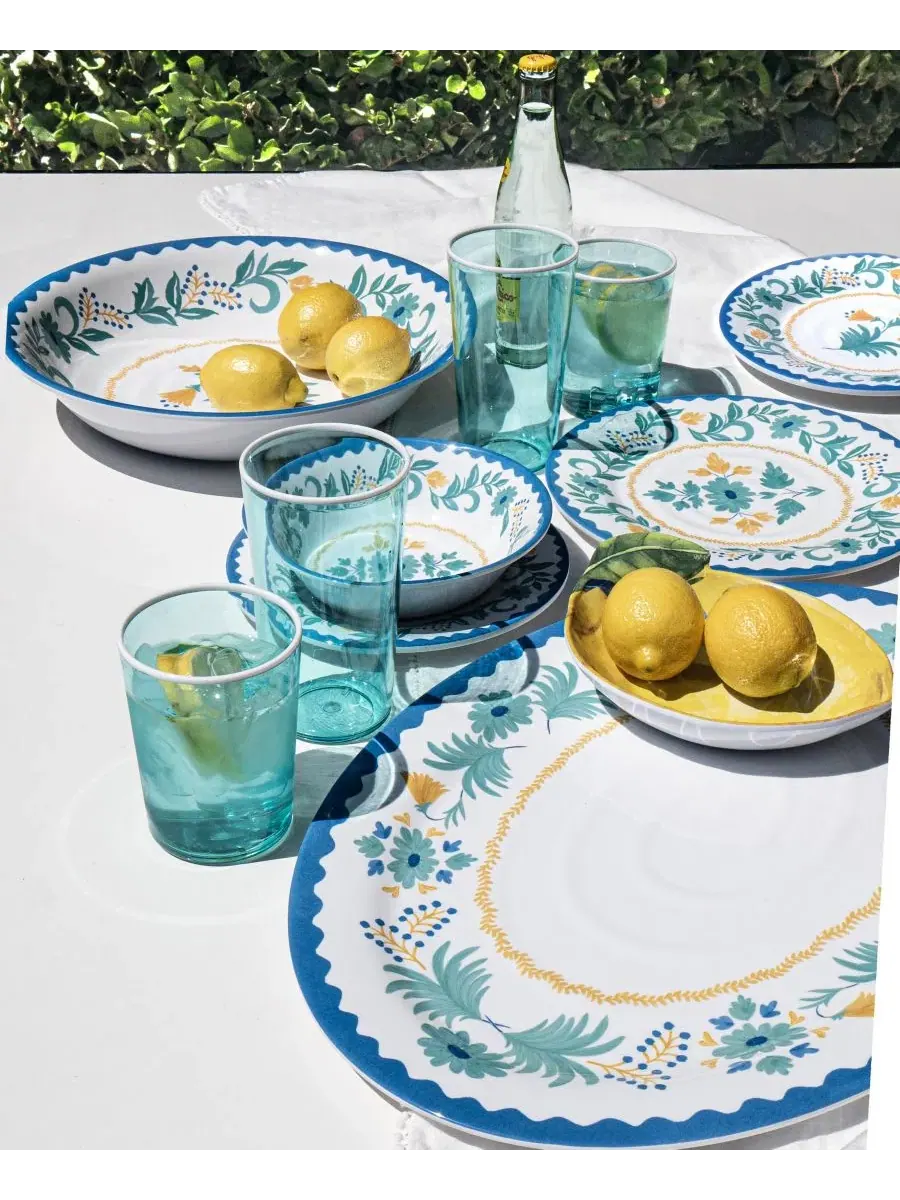 Набор салатных тарелок Montelupo NewWave Melamine, 6 шт. Abode Homewares — изображение 5 из 5, мульти
