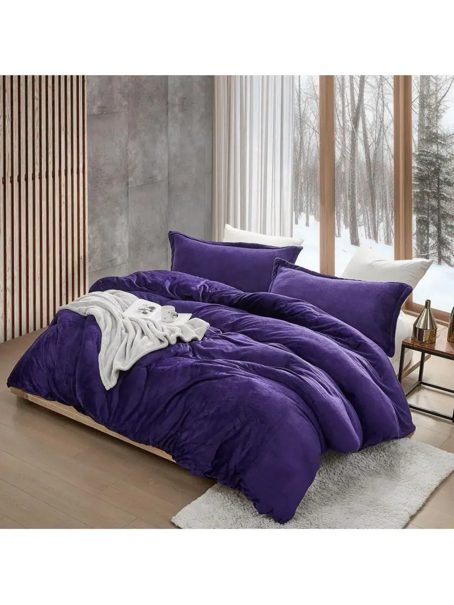 Толстейшее одеяло с чехлом, вызывающее кому Coma Inducer — изображение 1 из 4, фиолетовый