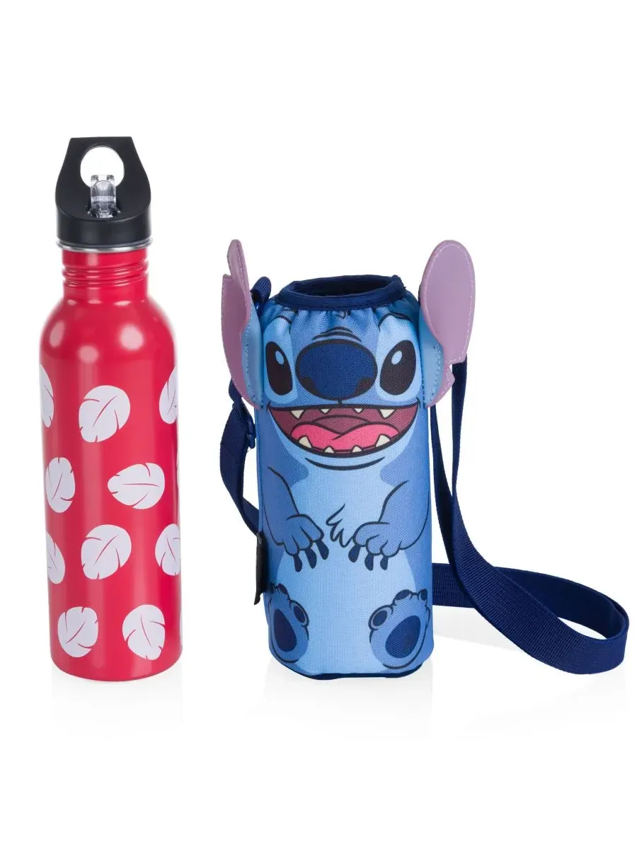 Набор сумок-холодильников для бутылок Disney Lilo Stitch, 0,7 л Oniva — изображение 5 из 6, синий