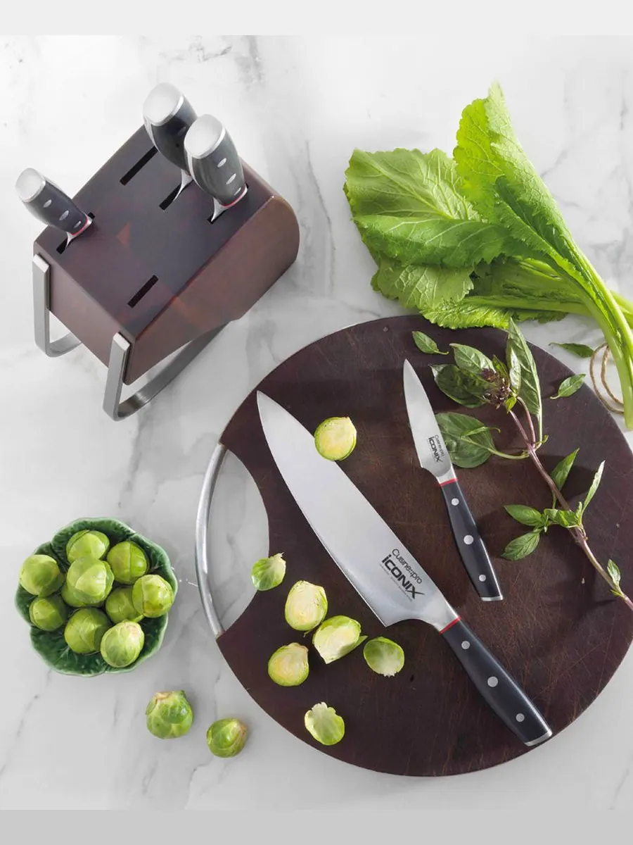 Набор подставок для ножей Iconix Holz, 6 предметов Cuisine::pro, — изображение 4 из 5, нет цвета