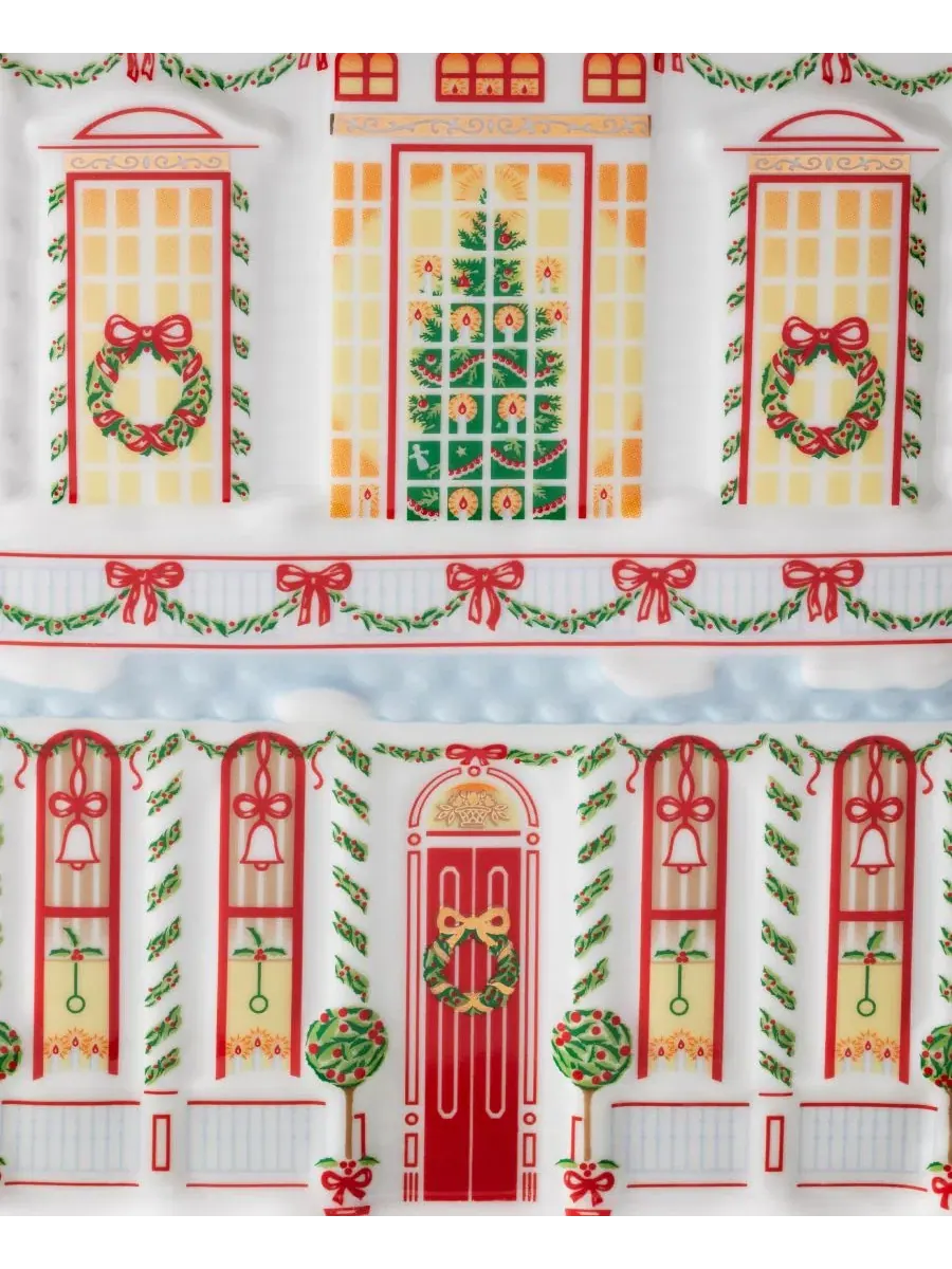 Кувшин для печенья Spice Village Christmas Lenox — изображение 7 из 7, белый