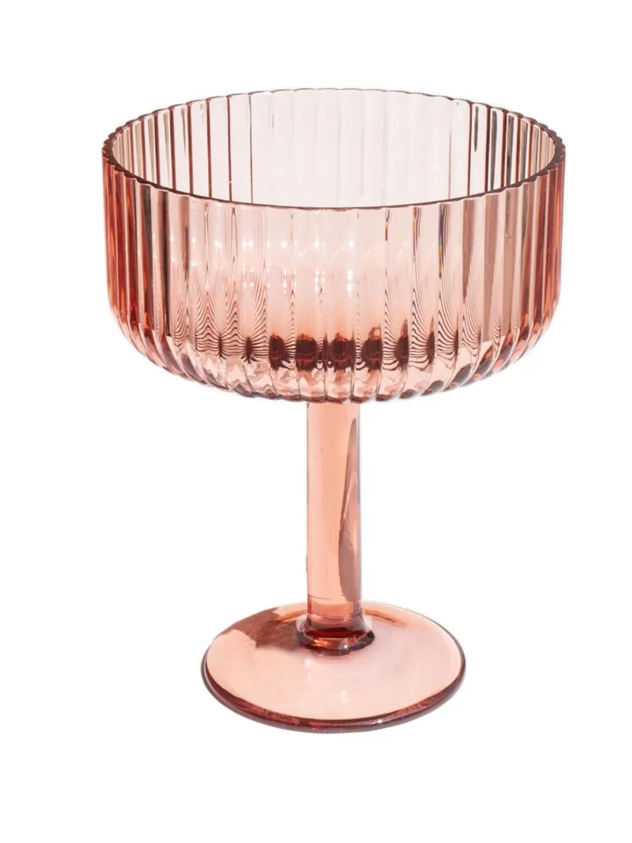 Набор из 6 бокалов Mesa Coupe Abode Homewares — изображение 2 из 3, розовый