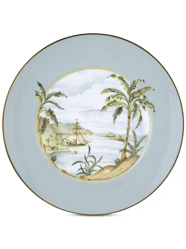 Британский колониальный акцент/салатная тарелка Lenox